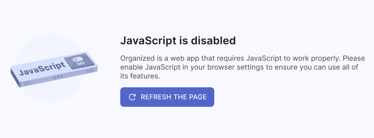 JavaScript is disabled